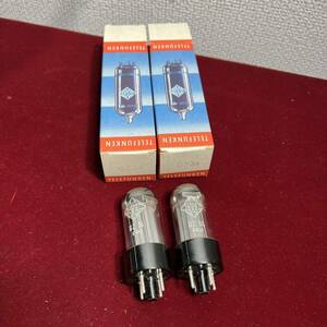 真空管　Telefunken GZ34/5AR4　中古未使用品　2本　07