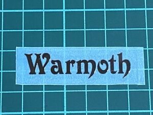 Warmoth メタリックロゴ ネックデカール クローム #WARMOTH-DECAL-MCHROME