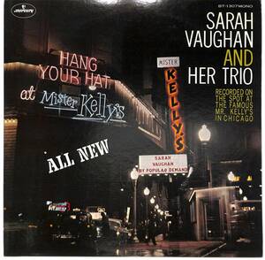 e1125/LP/Sarah Vaughan And Her Trio/Sarah Vaughan At Mister Kelly's