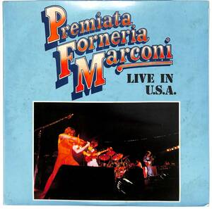 e0825/LP/伊/Premiata Forneria Marconi/Live In U.S.A.