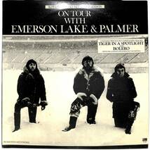 e0855/LP/米/プロモ盤/Emerson, Lake & Palmer/On Tour With Emerson, Lake & Palmer_画像1