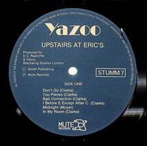 e0510/LP/英/Yazoo/Upstairs At Eric's_画像3