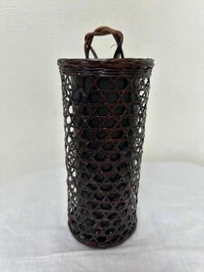 【中古】花入れ　掛け花入れ　茶道用品 茶道具