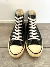 人気★CONVERSE コンバース ALLSTAR オールスター HI 90s ビンテージ キャンパス 黒 USA製 7_画像4