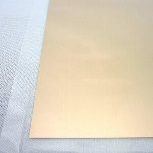 【在庫僅少】 B燐青銅板 縦100×横180×厚0.1mm│金属材料 その他 金属板