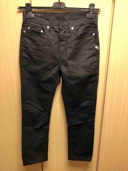 国内正規 19SS Neil Barrett ニールバレット スーパースキニーフィット ストレッチ ブラック デニムパンツ 黒 29 PBDE102 E801