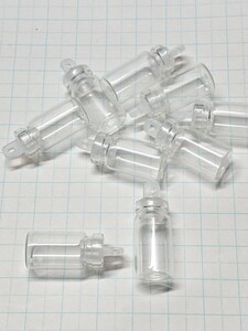 ミニチュア ガラス小瓶 ミニボトル 10個セット ドールハウス
