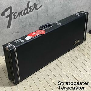 MS240129-1【美品】純正 Fender フェンダー Classic Series Wood Case Strat/Tele ハードケース ストラトキャスター テレキャスター用 鍵付