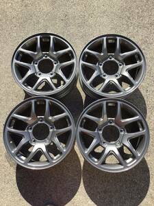 SUZUKI ジムニー純正アルミホイール 16×5.5J+22 139.7-5H 美品中古品4本