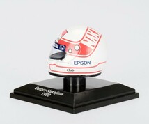 【即決・送料込】F1ショップ グランプリ別注 スパーク 1/8 中嶋 悟ヘルメットコレクション 第4弾 1990年仕様_画像4