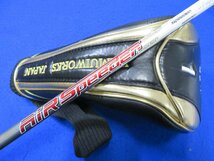 【中古・未使用品】高反発　KAMUI WORKS カムイ KM-300 GOLD ドライバー（10.5°）【ワンフレックス】エアスピーダー＜HCあり＞_画像6