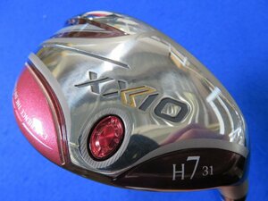 【中古】ダンロップ　2022　XXIO 12 レディース ハイブリッド/ユーティリティ ボルドー　Ｈ7（31°）【L】MP1200＜HCあり＞