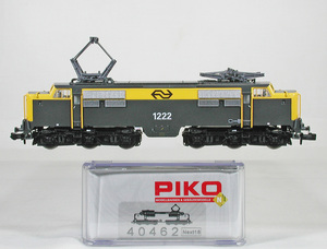 PIKO #40462 ＮＳ(オランダ国鉄） １２００型電気機関車 ブライトイェロー／グレー　（後期塗装）