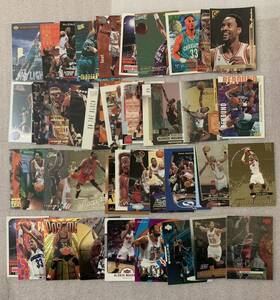 超レア Alonzo Mourning 約50枚 Topps / Fleer / Upperdeck Rare Insert ルーキー パラレル レジェンド インサート NBA カード まとめ売り