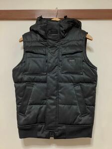 れ1296 G-STAR RAW ジースターロウ MFD HOD VEST 中綿ベスト パデットベスト XS ブラック 