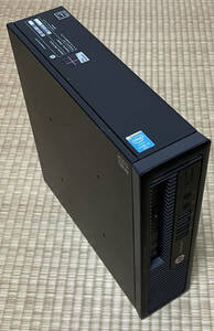 Win10Pro、SSD、東京生産HPコンパクトデスクトップPC「EliteDesk 800 G1 US/DT(C8N28AV) 」