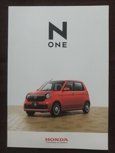 〒送料無料【ホンダ Ｎ ＯＮＥ】カタログ 2020年11月 JG3/JG4 HONDA N ONE original/premium/premium tourer/RS エヌワン