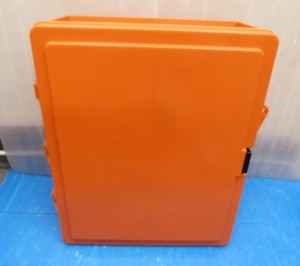 ◇未使用保管品　サンコー　仮設分電盤ボックス　８０４６０２　スイッチボックス１型　オレンジ　80460201OR308◇　