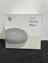 ●Google Home Mini グーグル ホーム ミニ スマートスピーカー GA00210-JP チョーク 家電 未使用 未開封保管品●_画像2