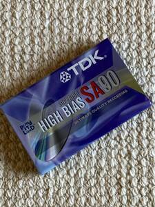 【新品・未使用】TDK SA90 クローム カセットテープ（TYPEⅡ）
