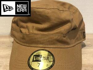 定価4950円　NEWERA ニューエラ　オレンジ　無地　7 3/8　ワークキャップ