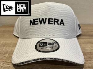 定価3960円　NEW ERA ニューエラロゴ　ゴシック体　白　フリーサイズ　ADJUSTABLE