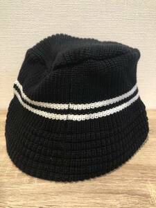 NEWERA　ニット帽　黒　ニューエラ　フリーサイズ　帽子