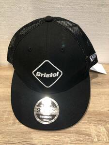 F.C.REAL BRISTOL　NEWERA　ニューエラ　コラボ　9FIFTY SNAPBACK フリーサイズ　黒　メッシュ