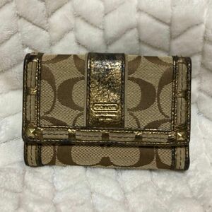 COACH コーチ 三つ折り財布