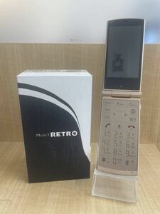 【N-15】 Mode1 RETRO MD-02P ブラック 未使用品 SIMフリー Android7.0 ガラケー 