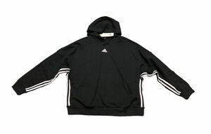 新品 正規品【adidas/アディダス】THREE STRIPES オーバーサイズパーカー◇◆2XL◆ スウェット パーカー