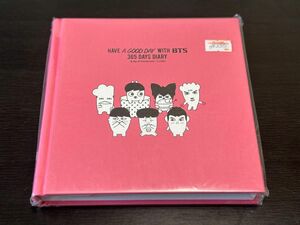BTS 365 DAYS DIARY HAVE A GOOD DAY WITH BTS オフィシャルグッズ 新品未使用 ピンク