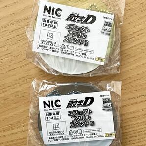 頭文字D イニシャルD エフェクトアクリルスタンド vol.3 奇跡のショータイム 2種セット 【 新品 未開封 】 AE86 ハチロク シビックタイプRの画像4