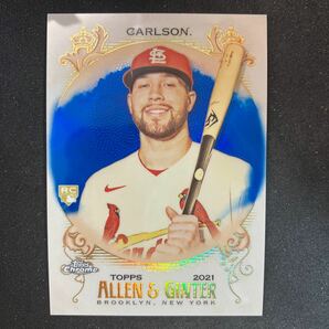 2021 Topps Chrome Allen&Ginter Dylan Carlson 150枚限定 RCの画像1