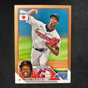 2023 Topps Baseball Japan Edition Triston McKenzie 25枚限定の画像1