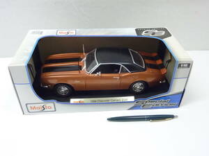 Maisto マイスト ミニカー 1968 シボレー カマロ Z/28 スペシャルエディション 1:18 ダイキャスト 箱破損 