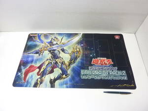 遊戯王OCG ラバー製 デュエルフィールド 混沌の戦士 カオス・ソルジャー LINK VRAINS PACK2 リツイートプレゼントキャンペーン景品