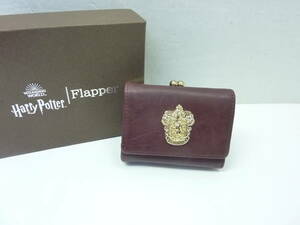 Harry Potter × Flapper ハリーポッター×フラッパー 三つ折り財布 コンパクト財布 ホグワーツ グリフィンドール