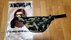 ★即決！★美品★PORTER APE ウエストボディ バッグ 迷彩 エイプ × ポーター コラボ品★