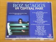 ◆◇【入手困難/希少アイテム】BOZ SCAGGS/ボズ　スキャグス★IN CENTRAL PARK《CD-R》◇◆_画像2