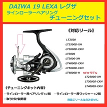 △ 送料込 DAIWA ダイワ リール 19 LEXA レグザ ラインローラー ベアリング セット_画像1