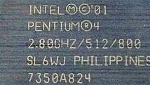 Gamesfamily P4-4P 3000In1 アップグレードパーツ Pentium 4 2.8GHz と PC3200 ( DDR400 ) 512MByteメモリ _画像3