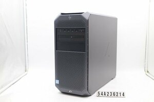 hp Z4 G4 Workstation Xeon W-2133 3.6GHz/16GB/256GB(SSD)+500GB×2/Multi/Win11/Quadro P1000 【54A236214】