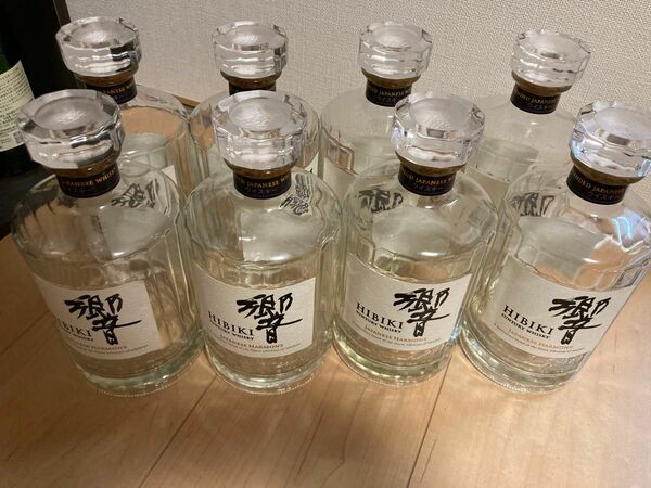 山崎12年、白州、山崎、響ジャパニーズハーモニー空瓶12本詰め合わせ