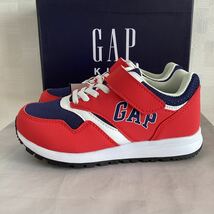 新品未使用　GAP キッズスニーカー　赤　20㎝_画像4