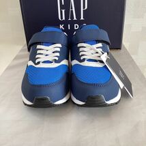 新品未使用　GAP キッズスニーカー　青　19㎝　2_画像3