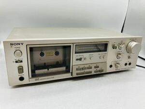 12e128 必見! SONY ソニー TAPECORDER カセットデッキ TC-K61 通電確認済み 動作未確認 ジャンク品扱い !