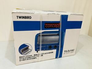 12e26 必見! 未使用 保管品 TWINBIRD ツインバード オーブントースター TS-DJ16C 現状品 ！