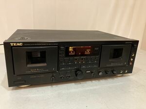 1e4 必見! TEAC ティアック ダブルカセットデッキ W-6000R 現状品 通電確認済み 動作未確認 ジャンク品扱い !