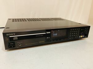 1e3 必見! SONY ソニー CDプレーヤー CDP-502ES 現状品 通電確認済み 動作未確認 ジャンク品扱い !